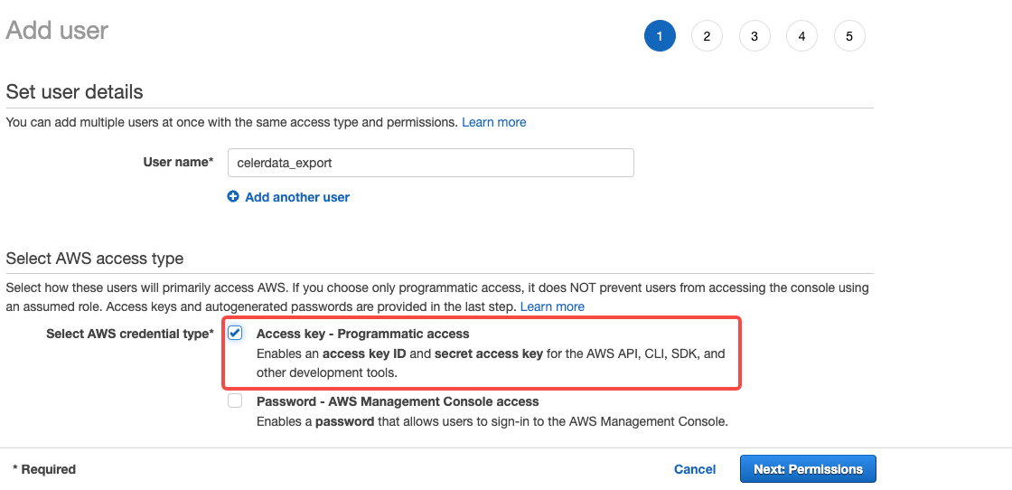 Unload data into S3 - 4