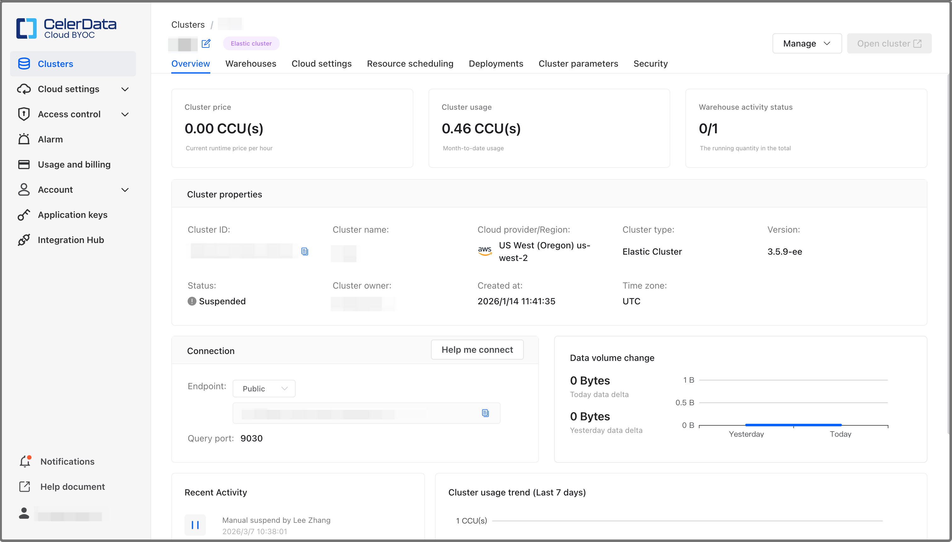 View Clusters - Overview